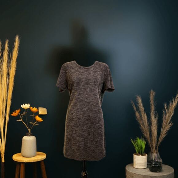 32 Degrees Cool Stretch Dress Size L Charcoal Black - Picture 2 of 11